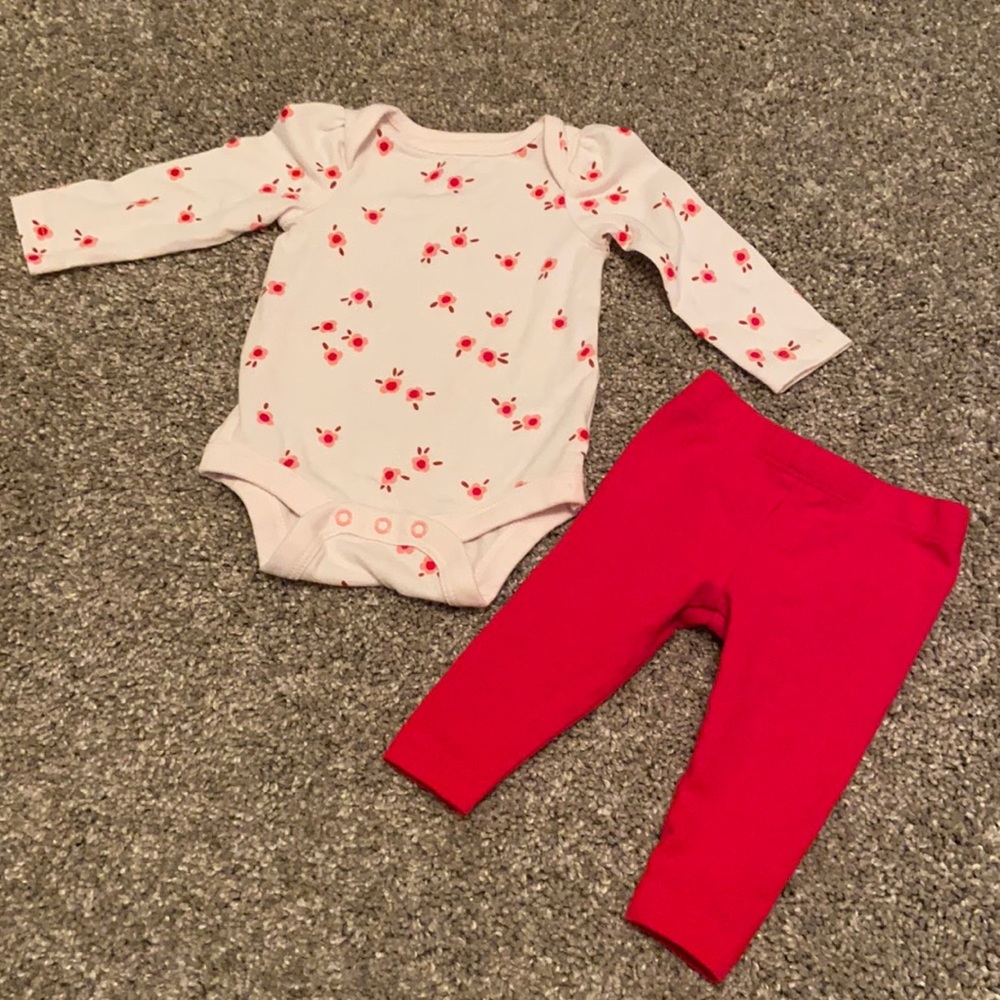 Cat and Jack NB outfit